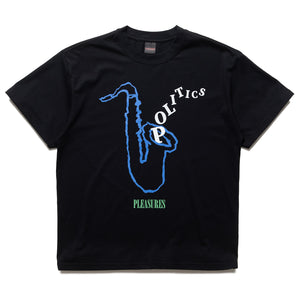 Politics x Pleasures Crayon Tee - Black