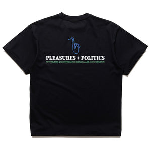 Politics x Pleasures Crayon Tee - Black