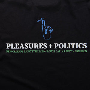 Politics x Pleasures Crayon Tee - Black