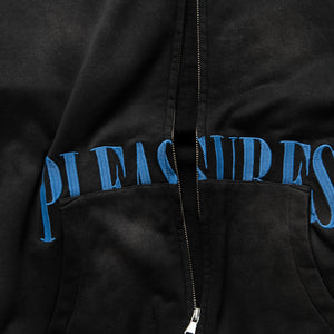 Politics x Pleasures Crayon Zip Hoodie - Black
