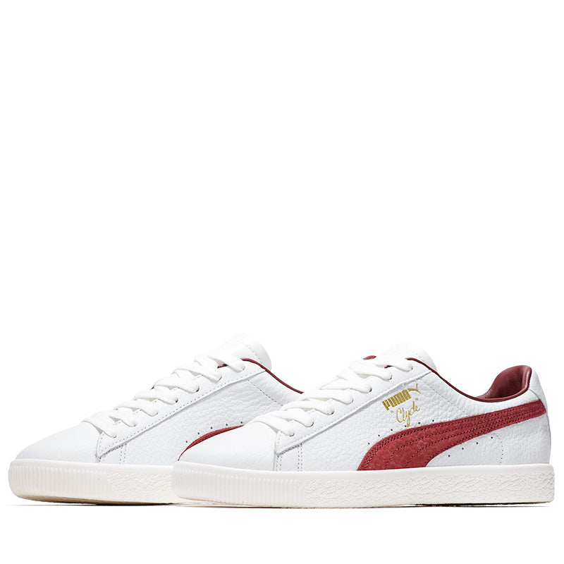 Puma Clyde Made In Italy Puma White Intense Red