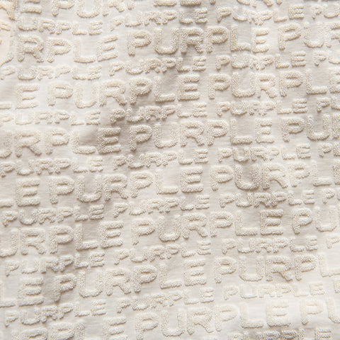 Purple Brand Jacquard Terry Short - Off White