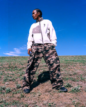 RC Outdoor Supply Sequoia Fleece Jacket - Cream/Moss