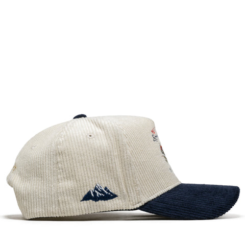 Reference Sports Club Corduroy Snapback - Cream/Navy