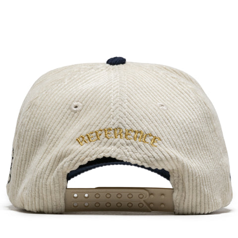 Reference Sports Club Corduroy Snapback - Cream/Navy