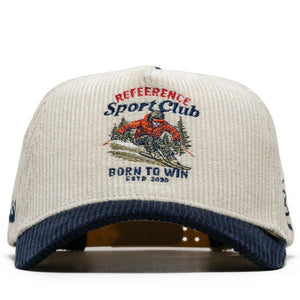 Reference Sports Club Corduroy Snapback - Cream/Navy