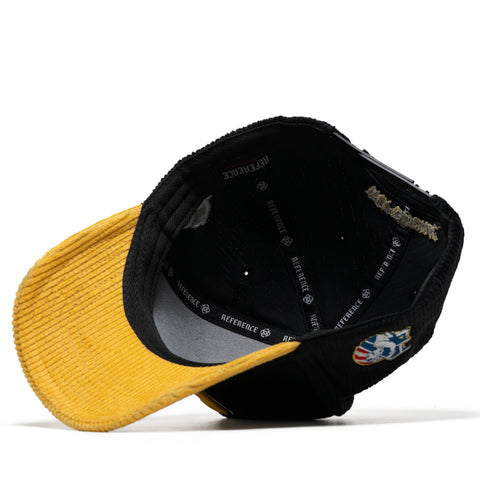 Reference Stirates Corduroy Snapback - Black/Yellow