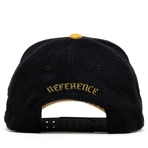 Reference Stirates Corduroy Snapback - Black/Yellow
