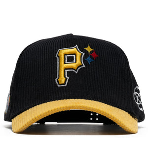 Reference Stirates Corduroy Snapback - Black/Yellow