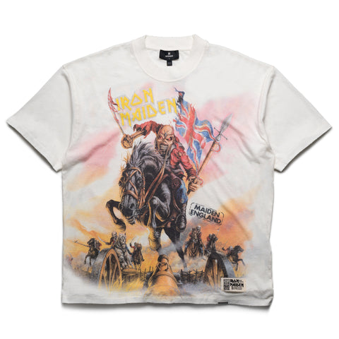 Iron Maiden x Represent Steed Tee - Flat White