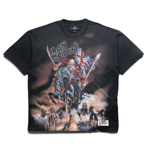 Iron Maiden x Represent Steed Tee - Stained Black