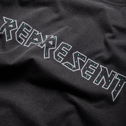 Iron Maiden x Represent Infinite Dreams Tee - Aged Black