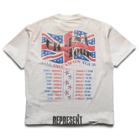 Represent Dream On Tour Tee - Washed Ecru