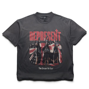 Represent Dream On Tour Tee - Sun Fade Grey
