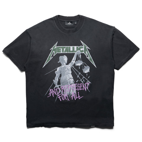 Metallica x Represent Justice Tee - Stained Black