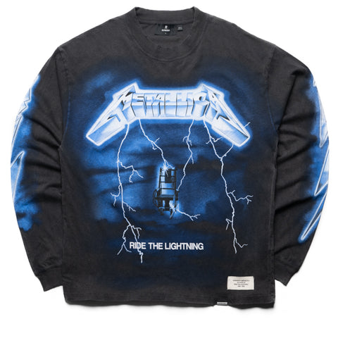 Metallica x Represent Ride The Lightning L/S Tee - Vintage Grey