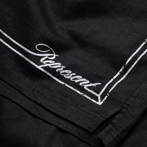 Represent Border Short - Jet Black