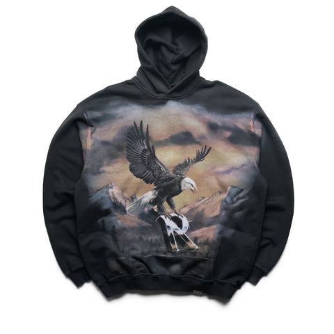 Represent Chrome Flight Hoodie - Stained Black