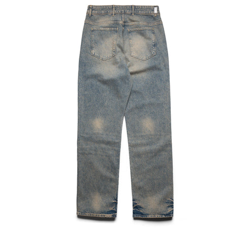 Represent R2 Straight Leg Denim Pants - Blue Cream