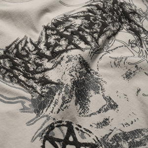 Revenge Abandoned Tee - Cement