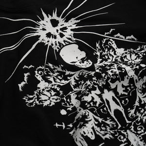Revenge Shrine Tee - Black/White