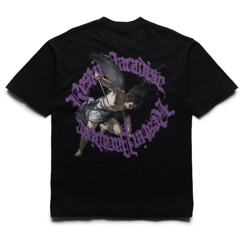 Revenge St. Michael Tee - Black/Purple