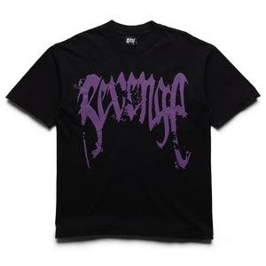 Revenge St. Michael Tee - Black/Purple