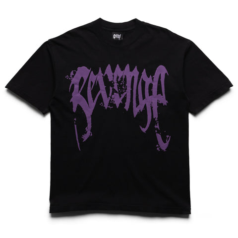 Revenge St. Michael Tee - Black/Purple
