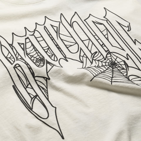 Revenge Web Cross Cut Off - White/Black