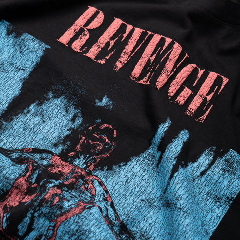 Revenge Silver Tee - Black