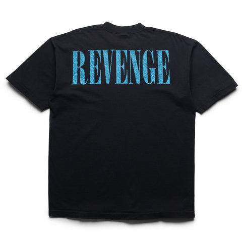 Revenge Silver Tee - Black