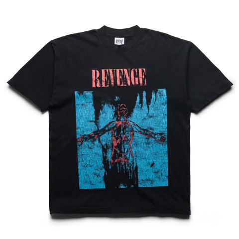 Revenge Silver Tee - Black
