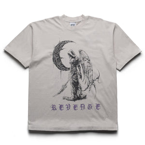 Revenge Scythe Tee - Cement/Purple