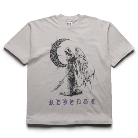 Revenge Scythe Tee - Cement/Purple