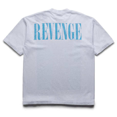 Revenge Silver Tee - White
