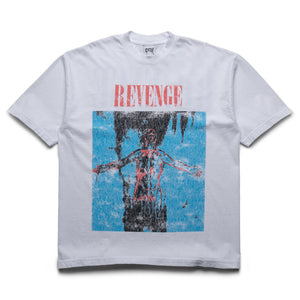 Revenge Silver Tee - White
