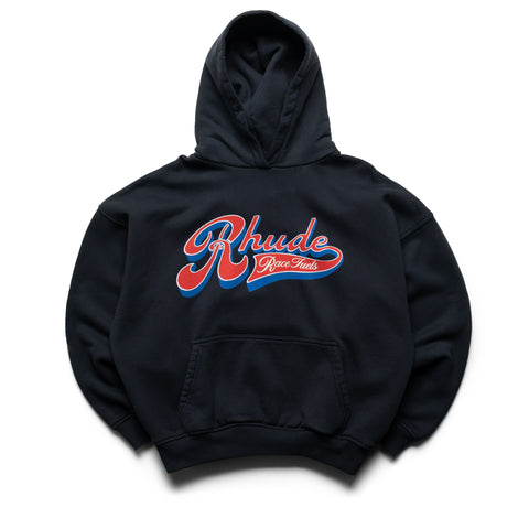 Rhude Pit Stop Hoodie - Vintage Black/Red