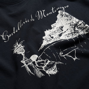 Rhude Montenegro Morada Tee - Vintage Black/White