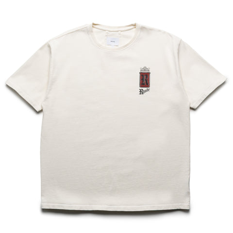 Rhude Fumar 91 Tee - Vintage White/Red