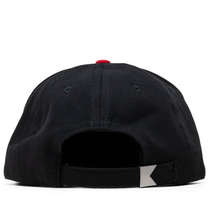 Rhude Rossa Structured Strapback - Black/Red