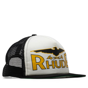 Rhude 4x4 Spirit Trucker Hat - Black/White