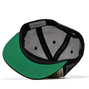Rhude 4x4 Spirit Trucker Hat - Black/White
