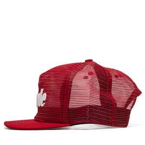Rhude Logo Mesh Hat - Red/White