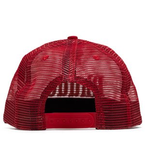 Rhude Logo Mesh Hat - Red/White