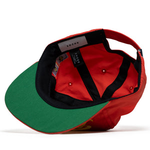 Rhude Clermont-Ferrand Souvenir Hat - Bright Red/Yellow