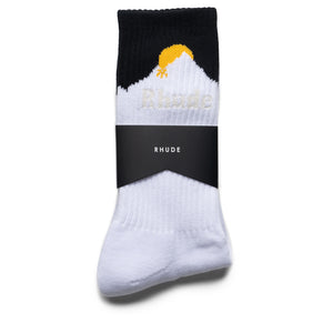 Rhude Moonlight Pista Sock - White/Black