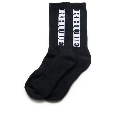 Rhude Dinero Sock - Black/White