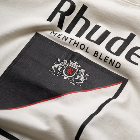 Rhude Collins Fumar Tee - Vintage White/Black