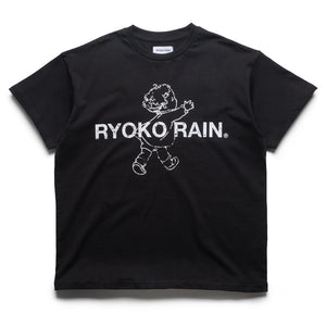 Ryoko Rain Butterfly Garden Tee - Black