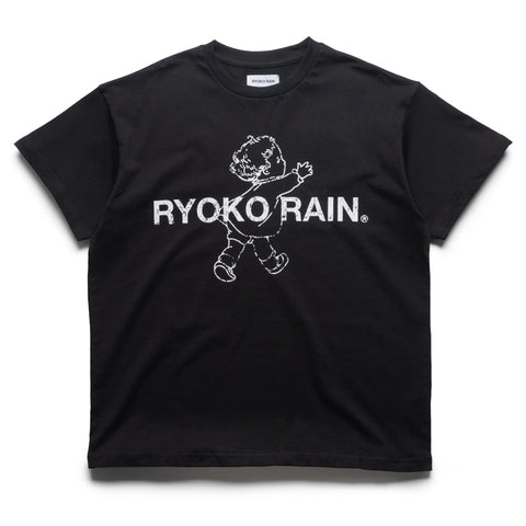 Ryoko Rain Butterfly Garden Tee - Black